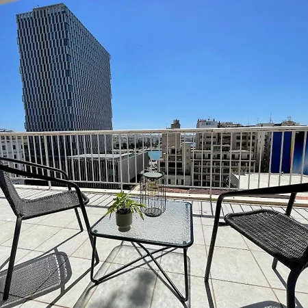 Apartment 7th Heaven Elevated Portview Retreat & Vibes Piraeus